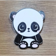 Значок деревянный "Малыш панда"